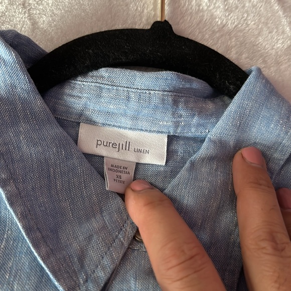 Pure Jill Linen . Color cream strm - Picture 4 of 11